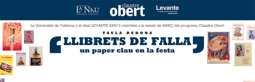 Llibrets de falla. Un paper clau en la festa. 11/03/2019. Centre Cultural La Nau. 19.00 h